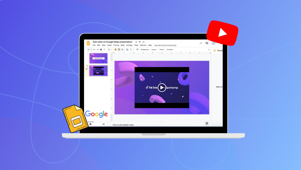 How to incorporate a YouTube video into a Google Slides presentation
