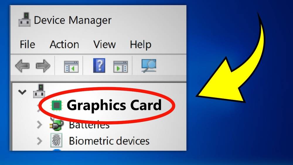 How to Check Your Graphics Card Performance Using Device Manager