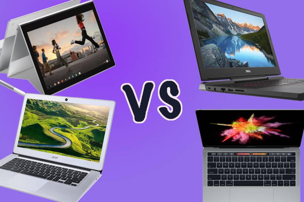 Chromebooks vs. MacBooks vs. Windows laptops