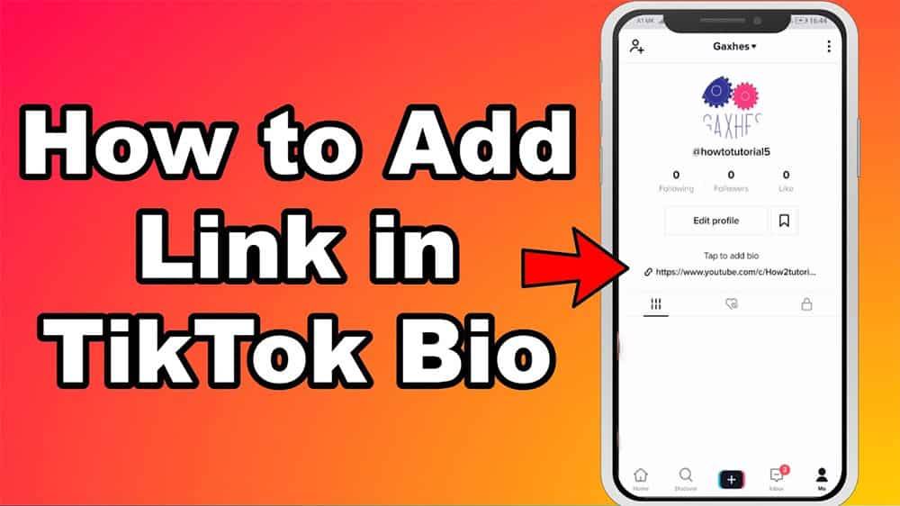 How to add a link to your TikTok bio with a business account