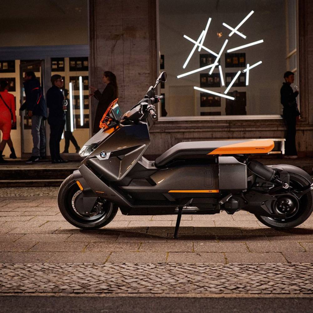BMW’s actually making the futuristic CE 04 electric scooter