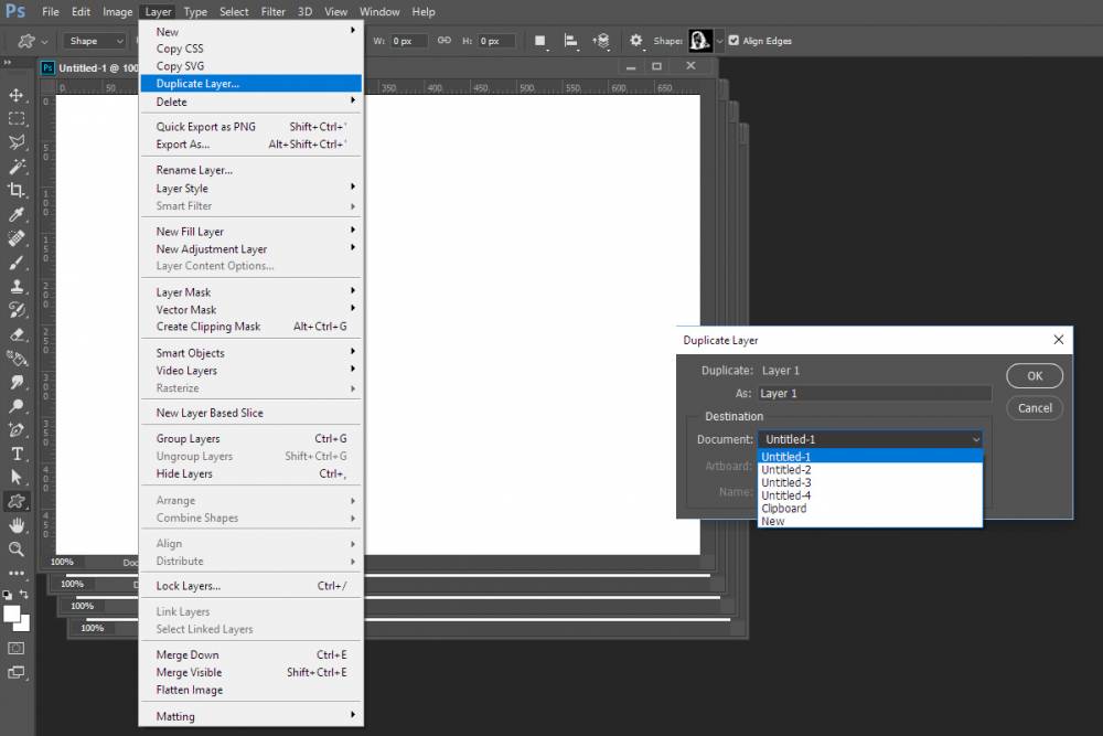 How to Copy Layers To Another Photoshop Document