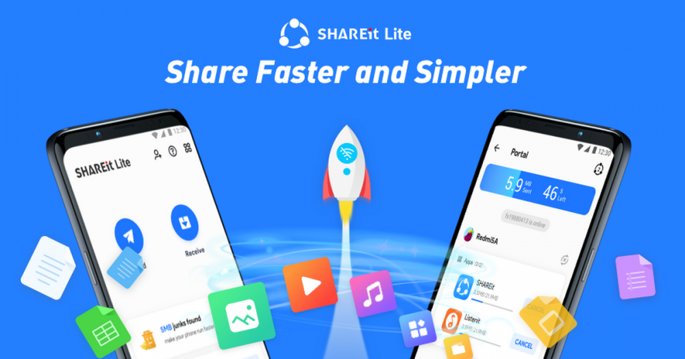 SHAREit Lite is a file-sharing application that connects Nigerians without the use of mobile data