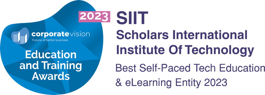 SIIT - Scholars International Institute Of Technology - Best Self-Paced Tech Education & eLearning Entity 2023