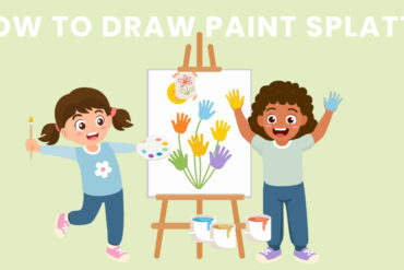 how to draw paint splatter​