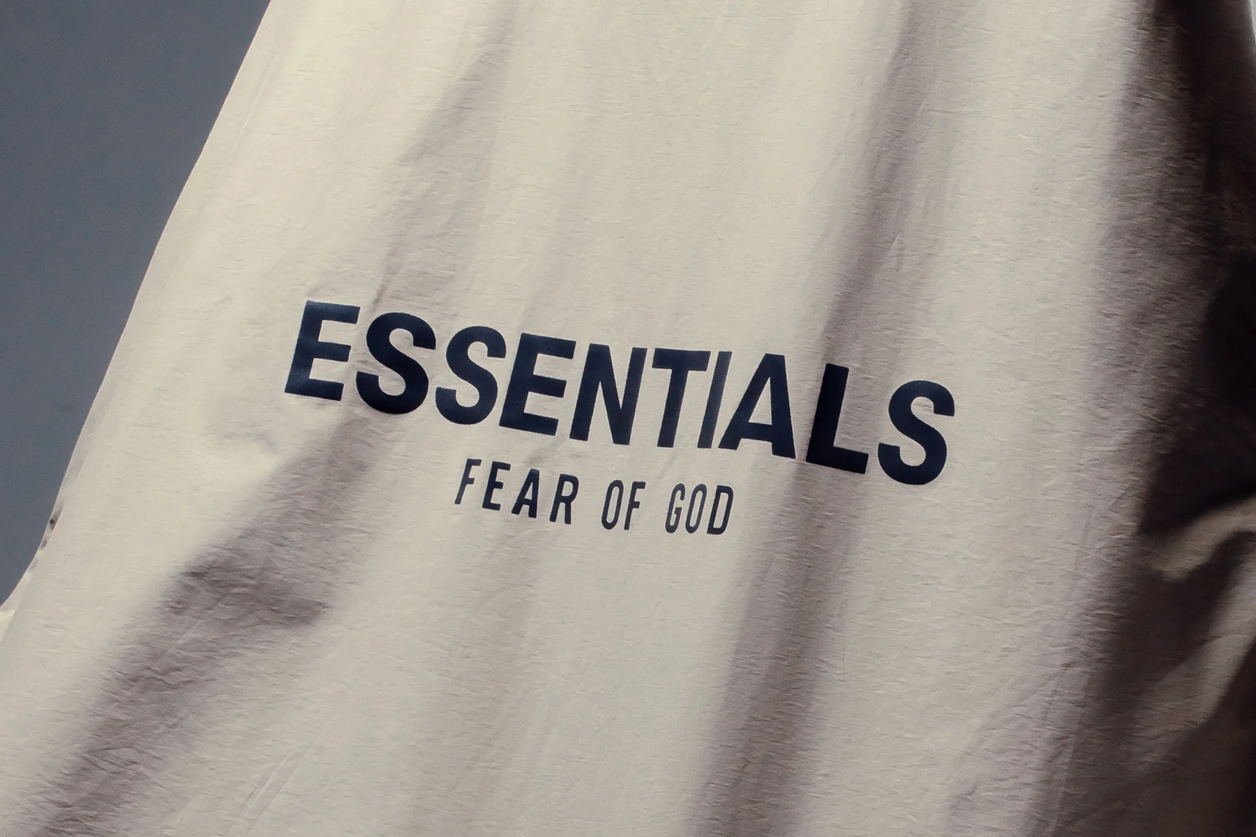Grey Essentials Hoodie