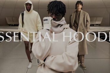 White Essentials Hoodie