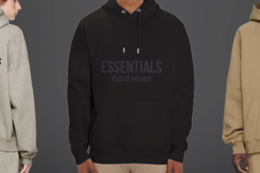 White Essentials Hoodie