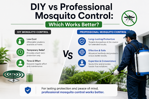 DIY vs Professional Mosquito Control: Which Works Better?